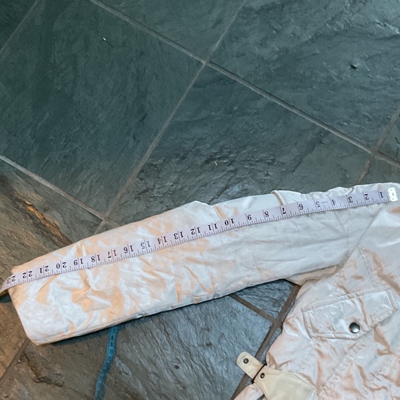 Pajar Ivory Puffer Jacket with Faux Fur Collar - Down Filled - Picture 5 of 8